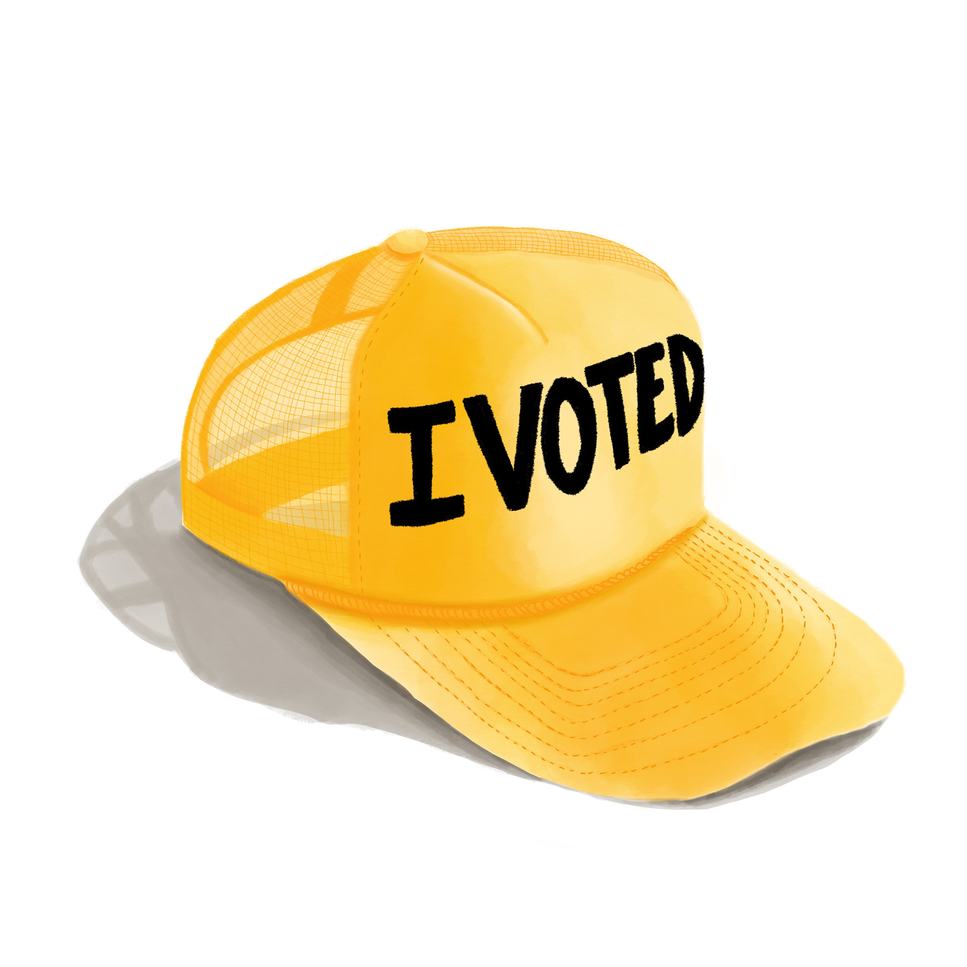 Vote themed illustration